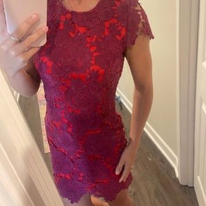 Orange and Purple boutique dress! Size small!